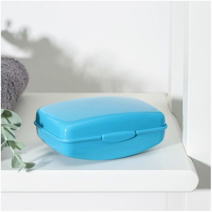 Мыльница дорожная, 10?6,8?4,4 см, цвет МИКС артикул анонс 1155557