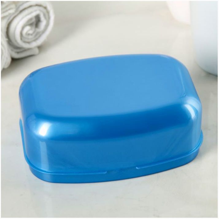 Мыльница дорожная, цвет МИКС артикул анонс 4330134