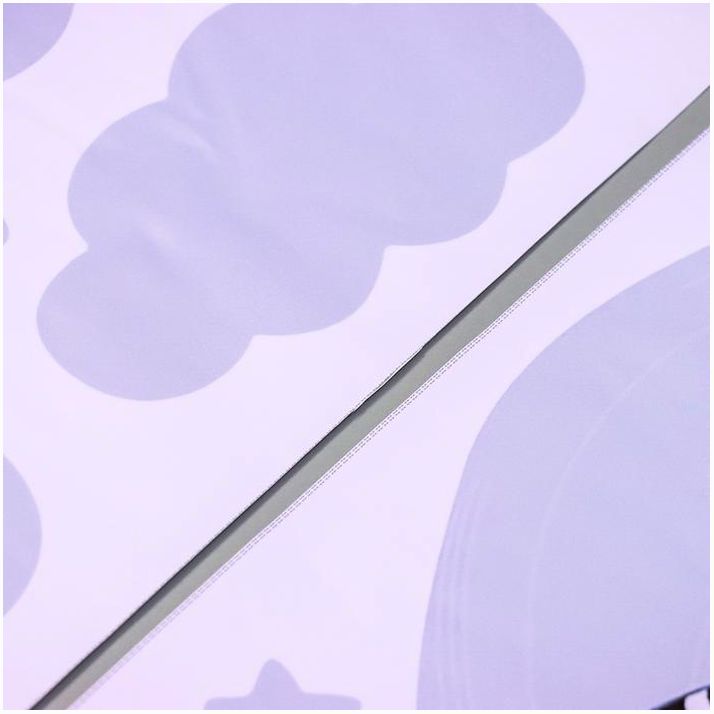 Картинка Наклейка пластик интерьерная цветная "Мишутка на месяце в колпаке" 30х45 см набор 2 листа (№6770339) от магазина Мир детей Товары для Новорожденных