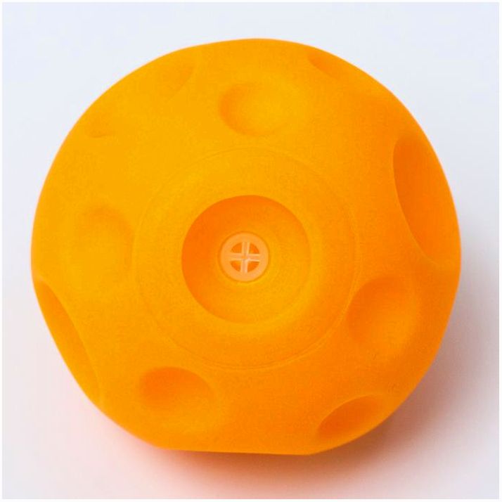 Картинка Развивающий тактильный мячик «Зайка», с пищалкой, 1 шт, Крошка Я (№4916706) от магазина Мир детей Товары для Новорожденных