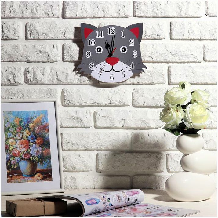 № 3734014 Часы настенные детские 