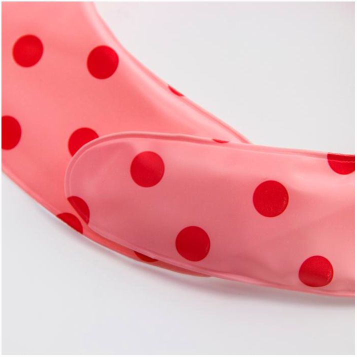 Картинка Нагрудник для кормления «Улитка» непромокаемый на липучке, с карманом, мягкий (№1184491) от магазина Мир детей Товары для Новорожденных