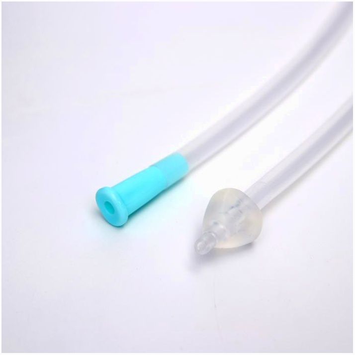 Картинка Детский назальный аспиратор с отводной трубкой «Мишка», цвет голубой (№4780635) от магазина Мир детей Товары для Новорожденных