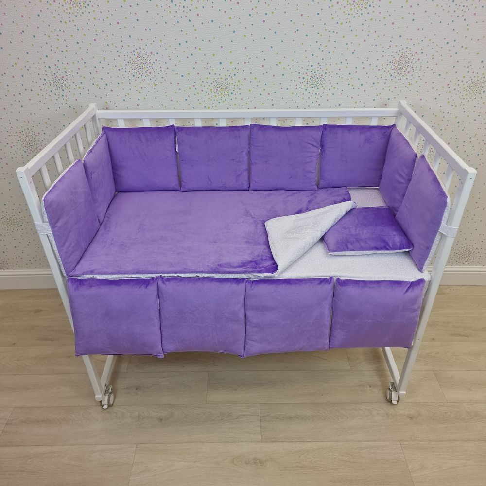 КПБ 16 пр (борт + пододеяльник + одеяло + подушка + простынь + (плюш/бязь) 12кв артикул анонс 1153-0-1бб_10