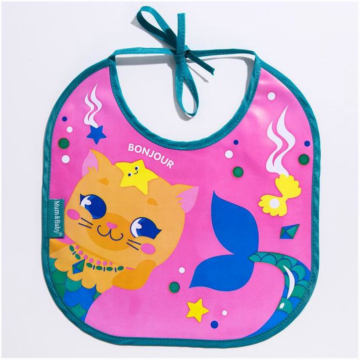 Нагрудник «ТРЕНД. Которусалка» непромокаемый на завязках артикул анонс 5035219