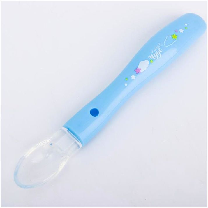 Детская силиконовая ложка «Наше чудо» артикул анонс 4994090