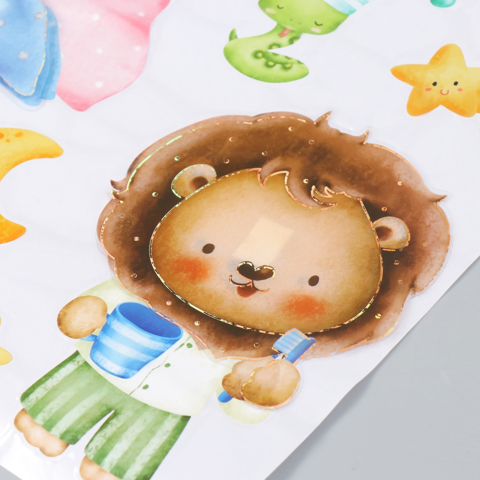 № 9709618 Наклейка пластик многослойная 