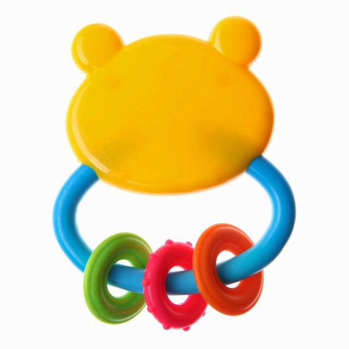 Картинка Погремушка «Мишка с колечками», Крошка Я (№7598509) от магазина Мир детей Товары для Новорожденных