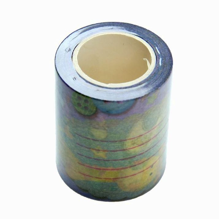 № 954134 Лента клейкая декоративная бумажная «Малыши», 5 см ? 10 м