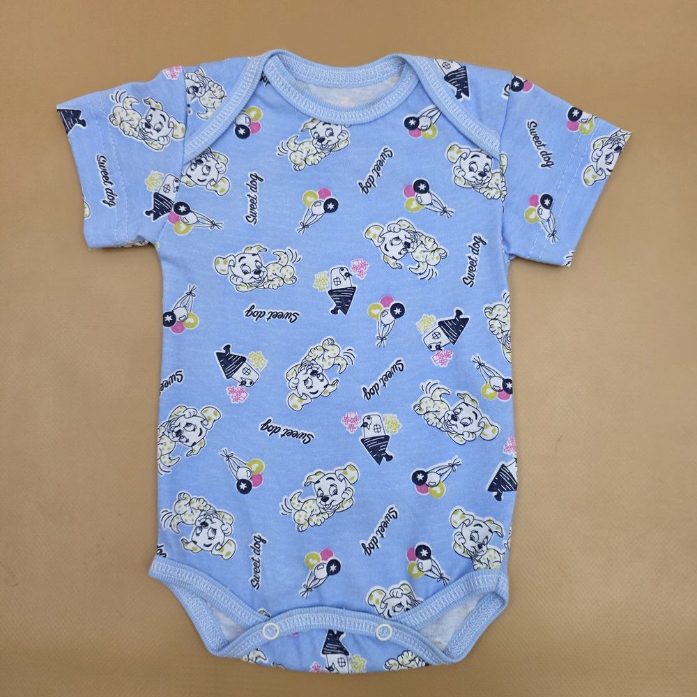 Боди №1 (кулирка, кнопки снизу, короткий рукав) артикул анонс 0141-68МД