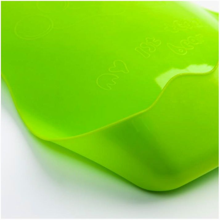 № 2382822 Нагрудник для кормления пластиковый с карманом, цвет красный