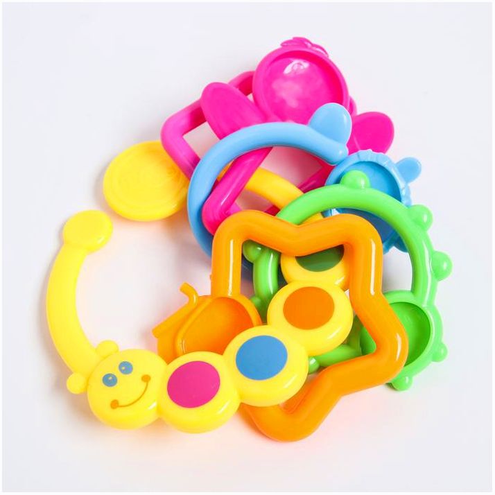 Картинка Погремушка «Гусеница - цепочка», Крошка Я (№680399) от магазина Мир детей Товары для Новорожденных