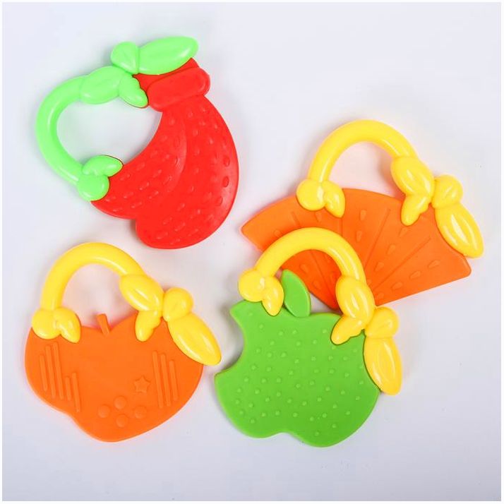 Набор зубных прорезывателей «Ягодка», 4 шт, Крошка Я артикул анонс 2633999