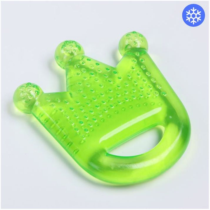 Прорезыватель охлаждающий «Корона», цвет МИКС, Крошка Я артикул анонс 1886878