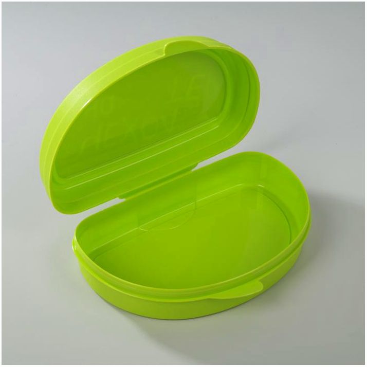 № 3749769 Бутербродница «Чехол на бутер», 400 мл, цвет салатовый