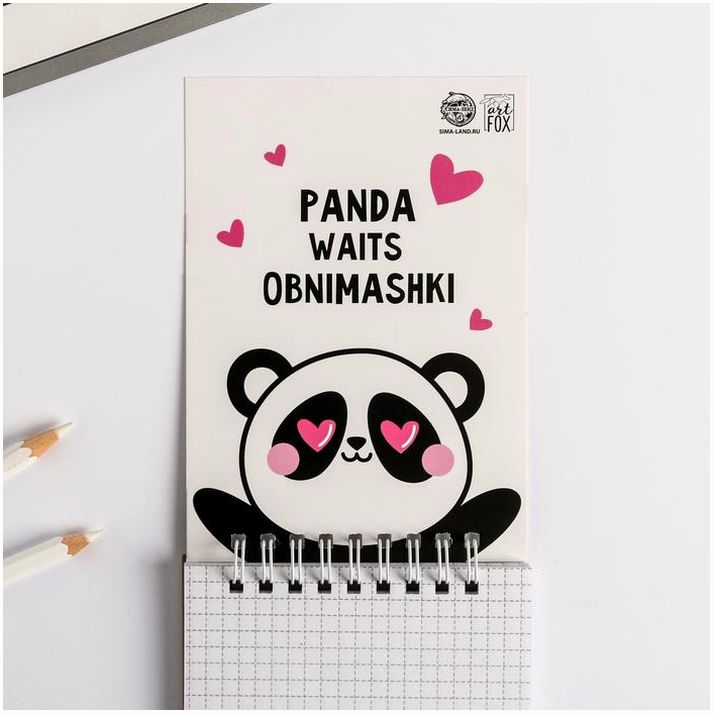 Картинка Блокнот на гребне Say privet, формат А6, 40 листов (№4446671) от магазина Мир детей Товары для Новорожденных