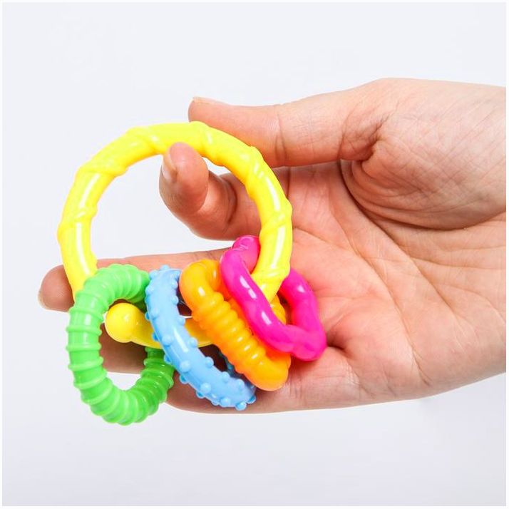 № 680402 Набор погремушек «Маленькие радости», 2 шт, цвет МИКС, Крошка