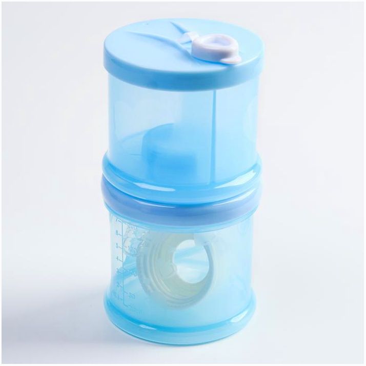 Контейнер для хранения детского питания, с соской 3в1, цвет МИКС артикул анонс 4591160