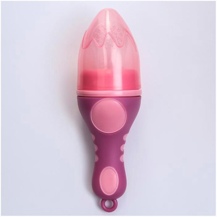 Изделие для прикорма с силиконовой сеточкой, цвет малиновый артикул анонс 2593640