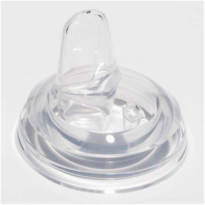 № 7127808 Носик для поильника, ШГ, ?50мм, отверстие для трубочки 12мм, + 9 мес., из силикона