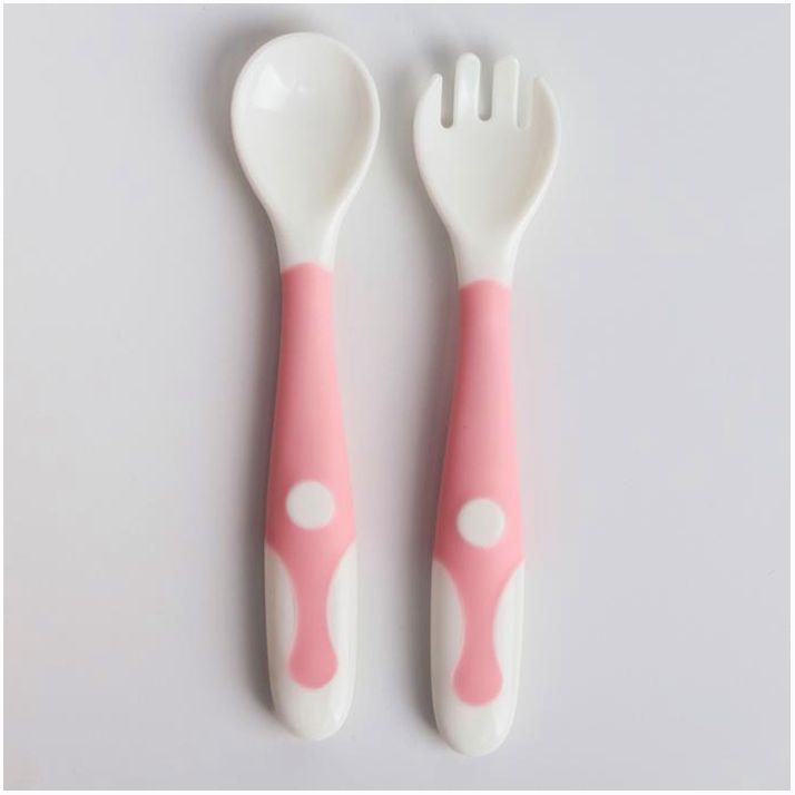 Набор детских ложек, 2 шт., в контейнере для хранения артикул анонс 3978650