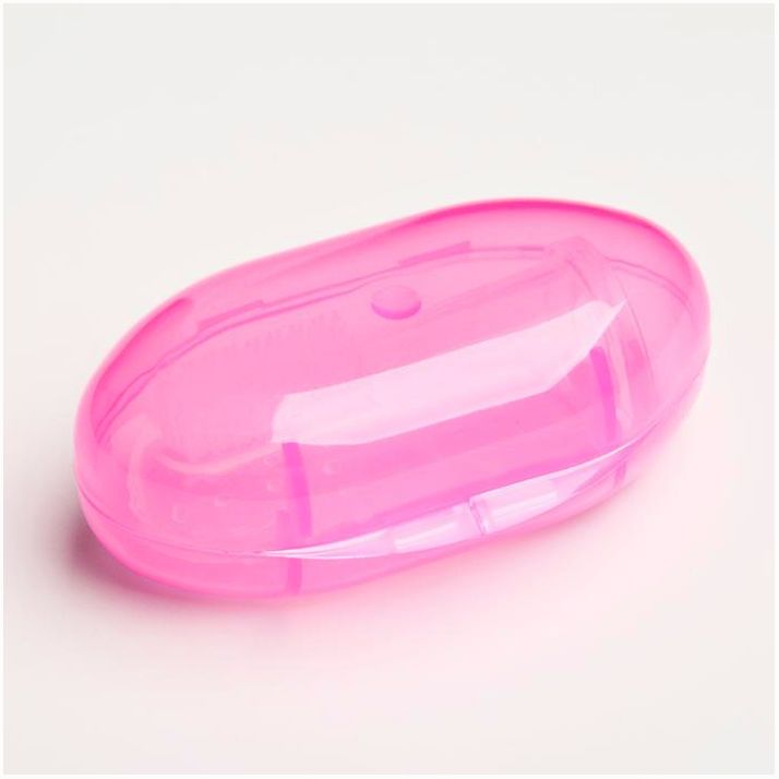 Прорезыватель - массажер детский в контейнере, 3 в 1, на палец, силиконовый от 3 мес. артикул анонс 2932007