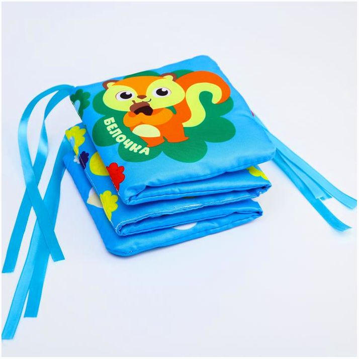 Картинка Книжка - бортик на кроватку «Лесные зверята», 12x60 см Крошка Я (№2941995) от магазина Мир детей Товары для Новорожденных