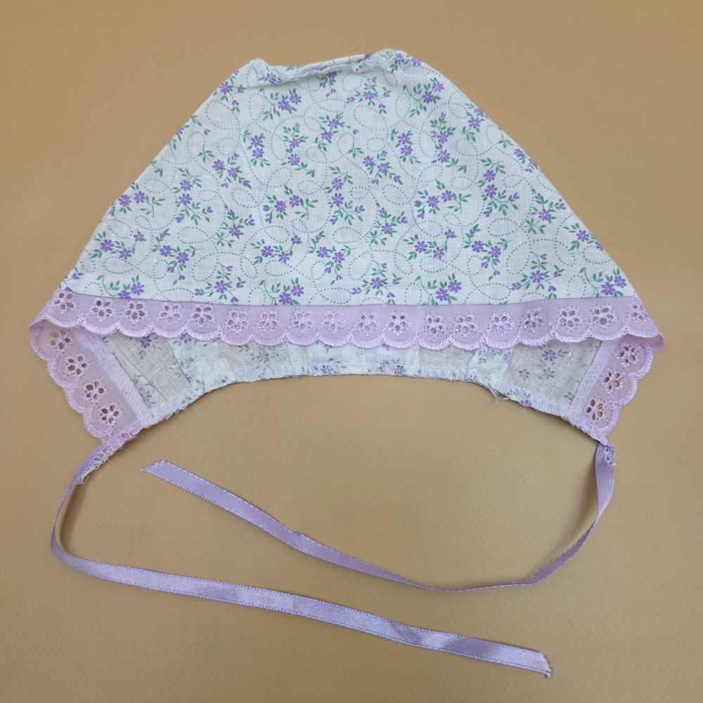 Чепчик (хлопок) в большом ассортименте ситец/шитье/фланель артикул анонс Чеп3_05