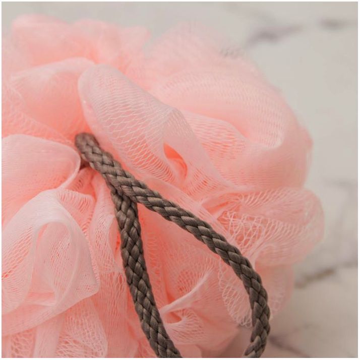 № 5376379 Мочалка для тела Доляна «Нежность», 50 гр, цвет МИКС