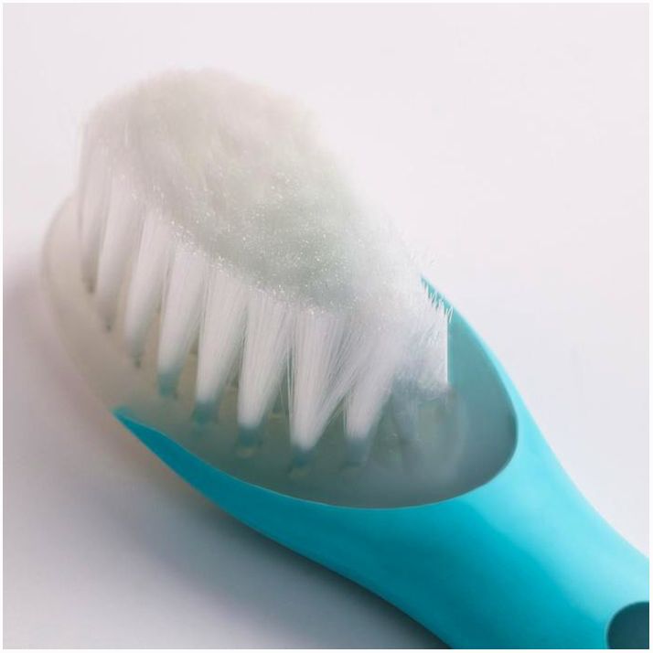 № 5276668 Набор для ухода за волосами «Мишка Принц», расческа и щетка, цвет бирюзовый