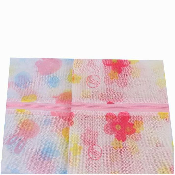 Картинка Мешок для стирки белья Доляна, 40?50 см, мелкая сетка, рисунок МИКС (№558239) от магазина Мир детей Товары для Новорожденных