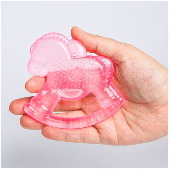 Картинка Прорезыватель охлаждающий «Лошадка», цвет МИКС (№553296) от магазина Мир детей Товары для Новорожденных