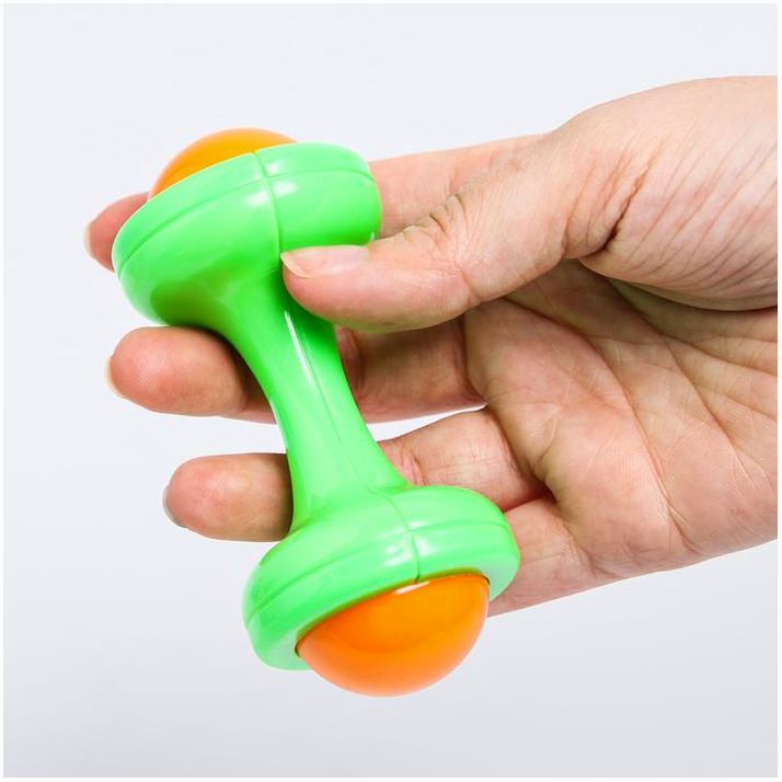 Картинка Набор погремушек «Маленькие радости», 2 шт, цвет МИКС, Крошка (№680402) от магазина Мир детей Товары для Новорожденных