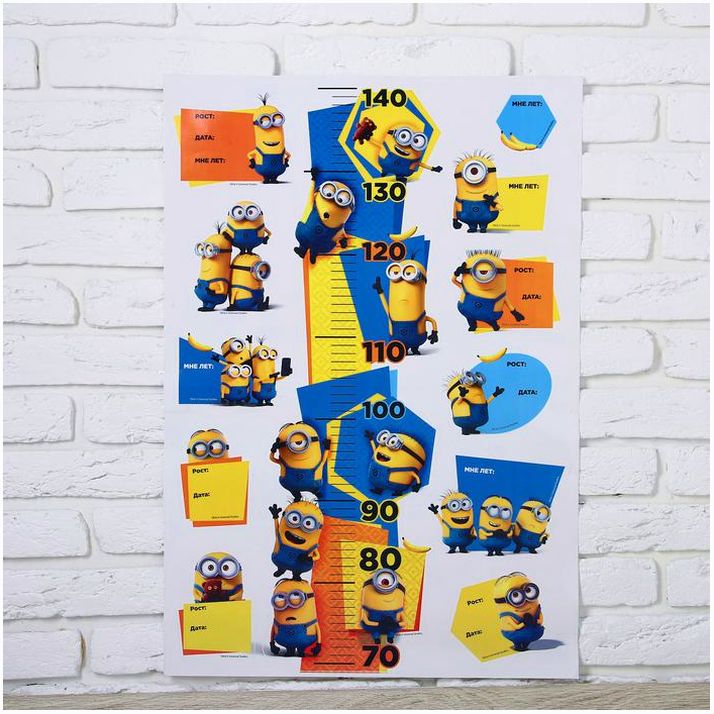 № 3427943 Наклейка - ростомер 