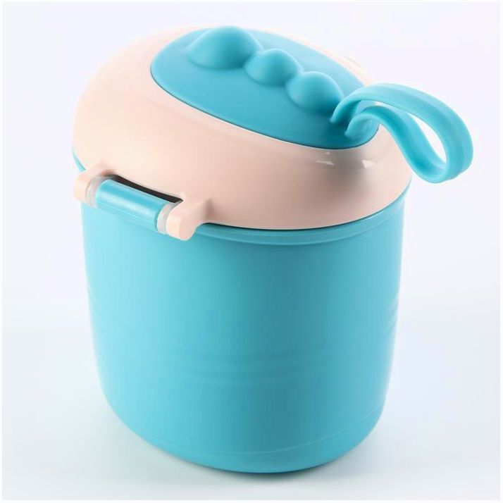 № 7653233 Контейнер для хранения детского питания, 440 мл=220 грамм смеси, бирюзовый