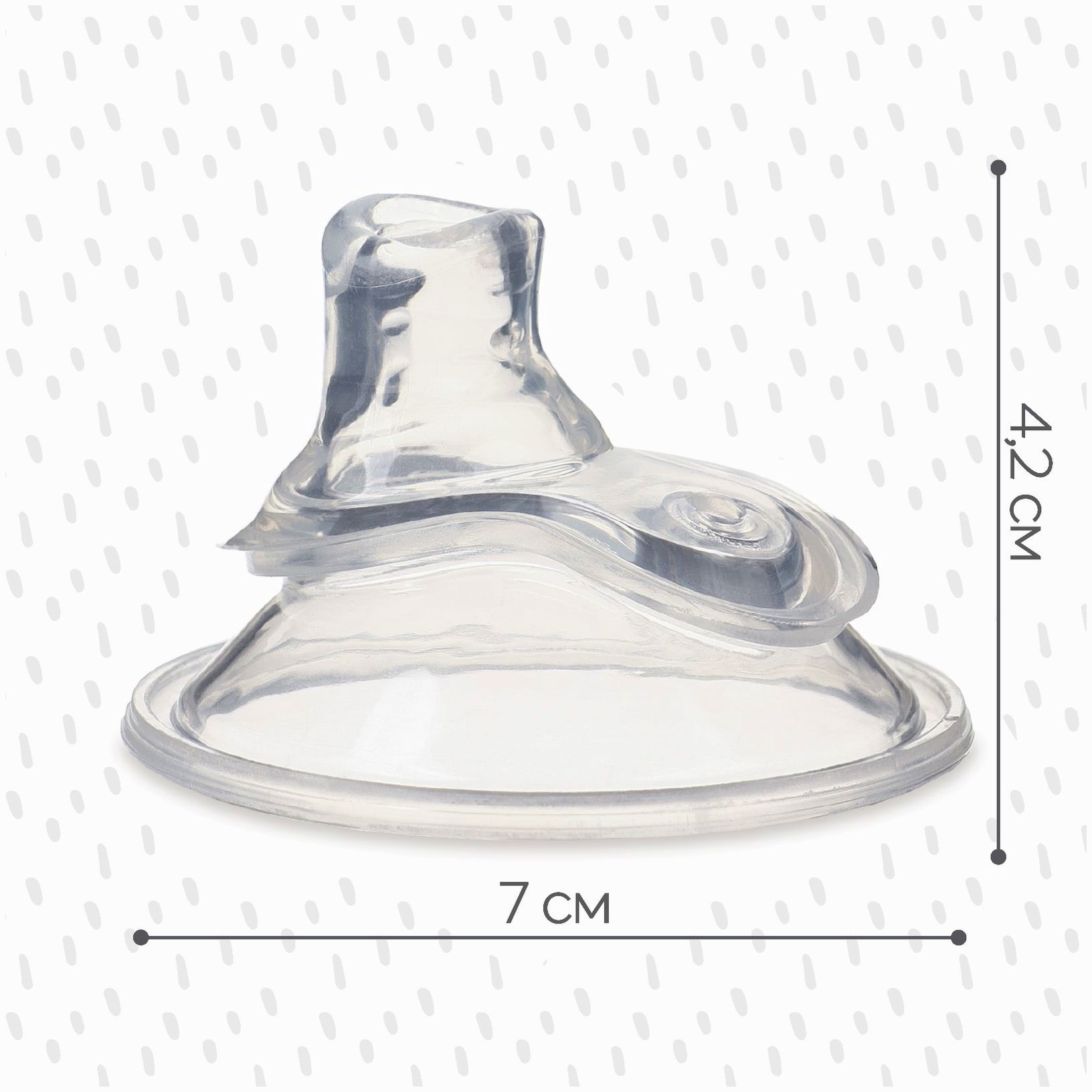 Картинка Носик для поильника силиконовый, ?70мм, +9 мес. (№9878965) от магазина Мир детей Товары для Новорожденных