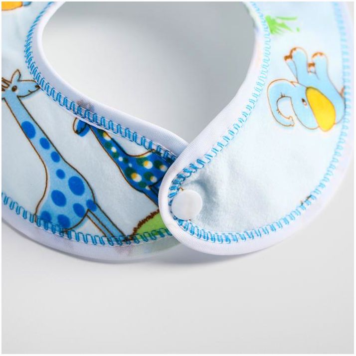 Картинка Нагрудник/слюнявчик для кормления на кнопке, МИКС (№2849339) от магазина Мир детей Товары для Новорожденных