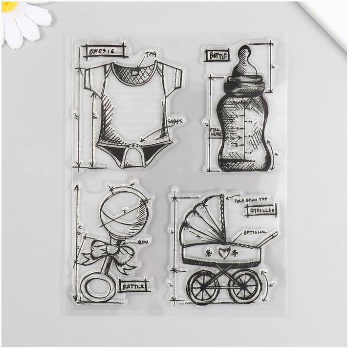 Штамп для творчества силикон 