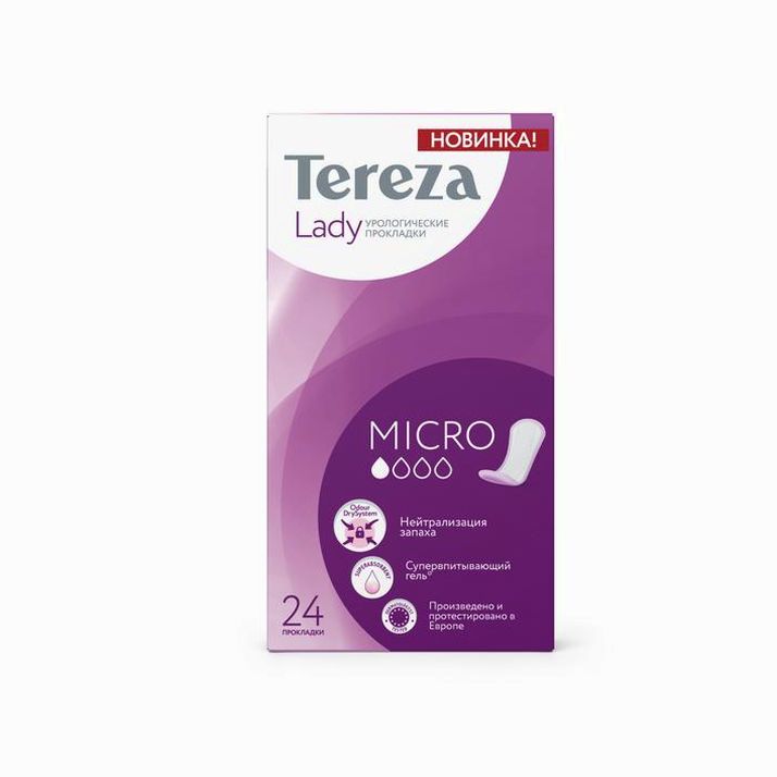 № 3855339 Прокладки урологические TerezaLady Micro, 24 шт в упаковке