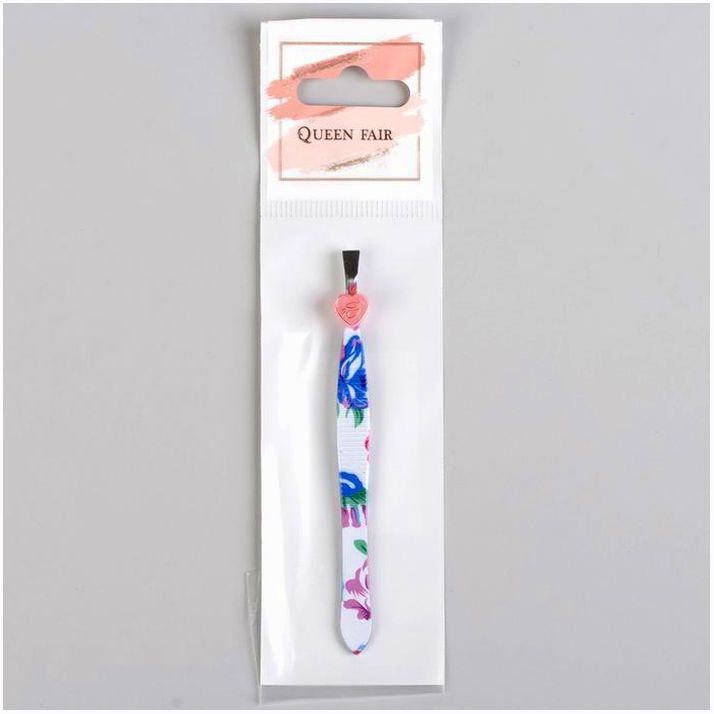 Картинка Пинцет прямой, узкий, 8,5 см, рисунок МИКС (№1439577) от магазина Мир детей Товары для Новорожденных