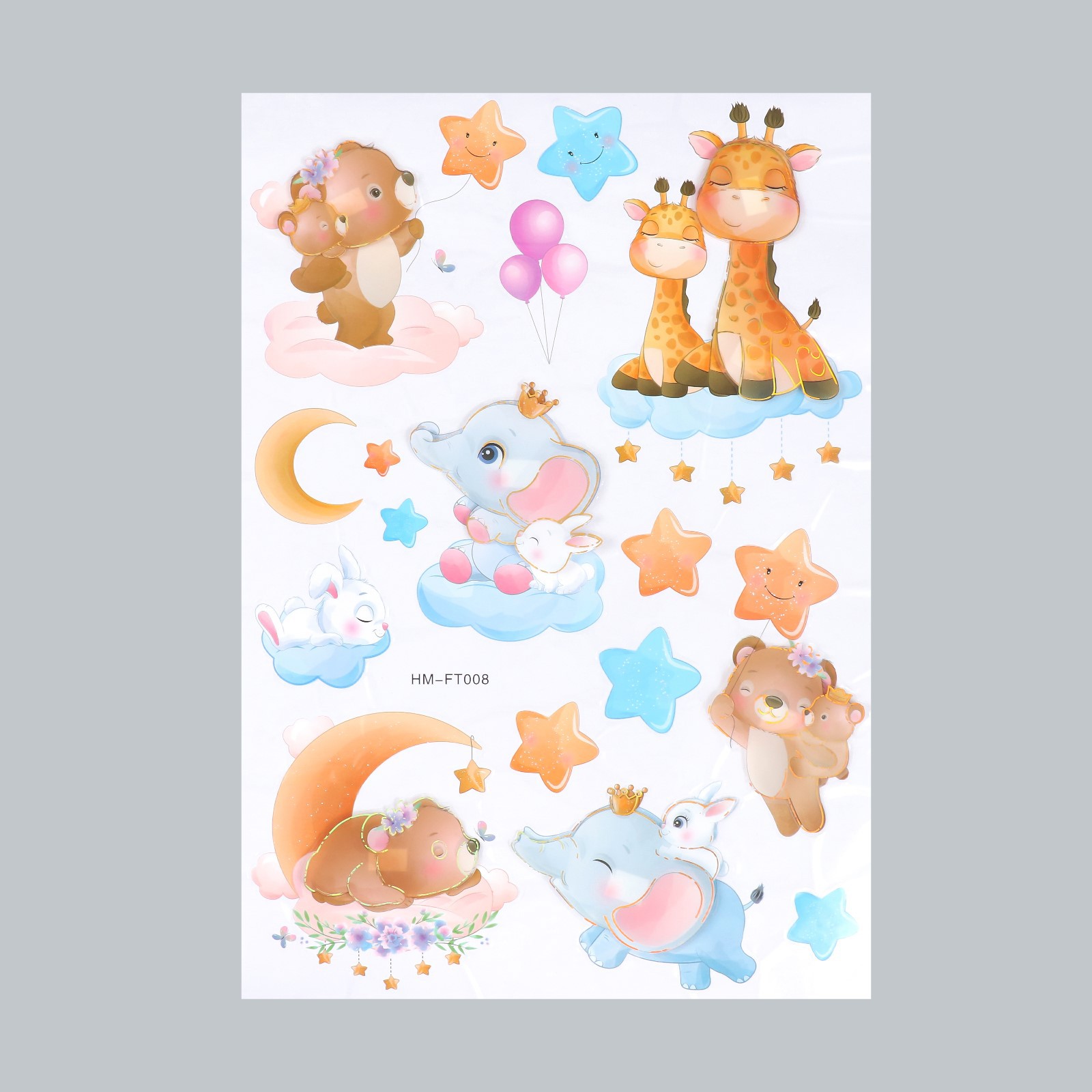 Наклейка пластик многослойная 