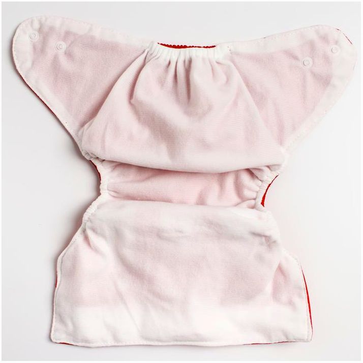 Картинка Многоразовый подгузник, цвет красный (№1418204) от магазина Мир детей Товары для Новорожденных