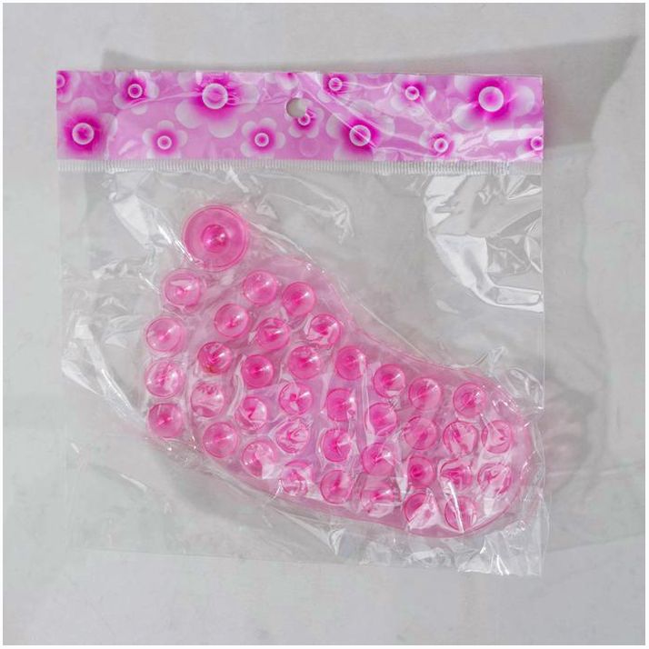 Картинка Мини-коврик для ванны «Нога», 7,5?12 см, цвет МИКС (№471352) от магазина Мир детей Товары для Новорожденных