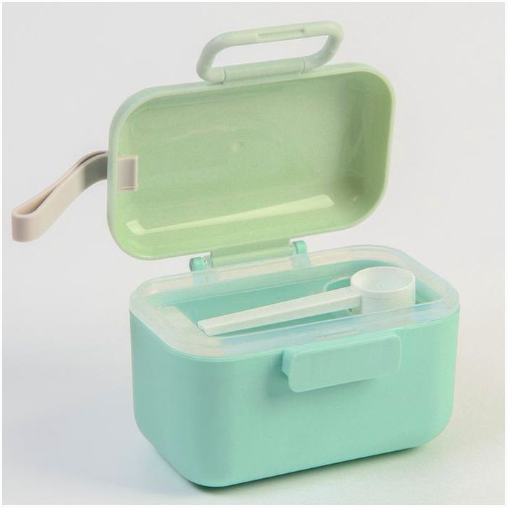 Картинка Контейнер для хранения детского питания, 400 мл., цвет бирюзовый (№6936518) от магазина Мир детей Товары для Новорожденных