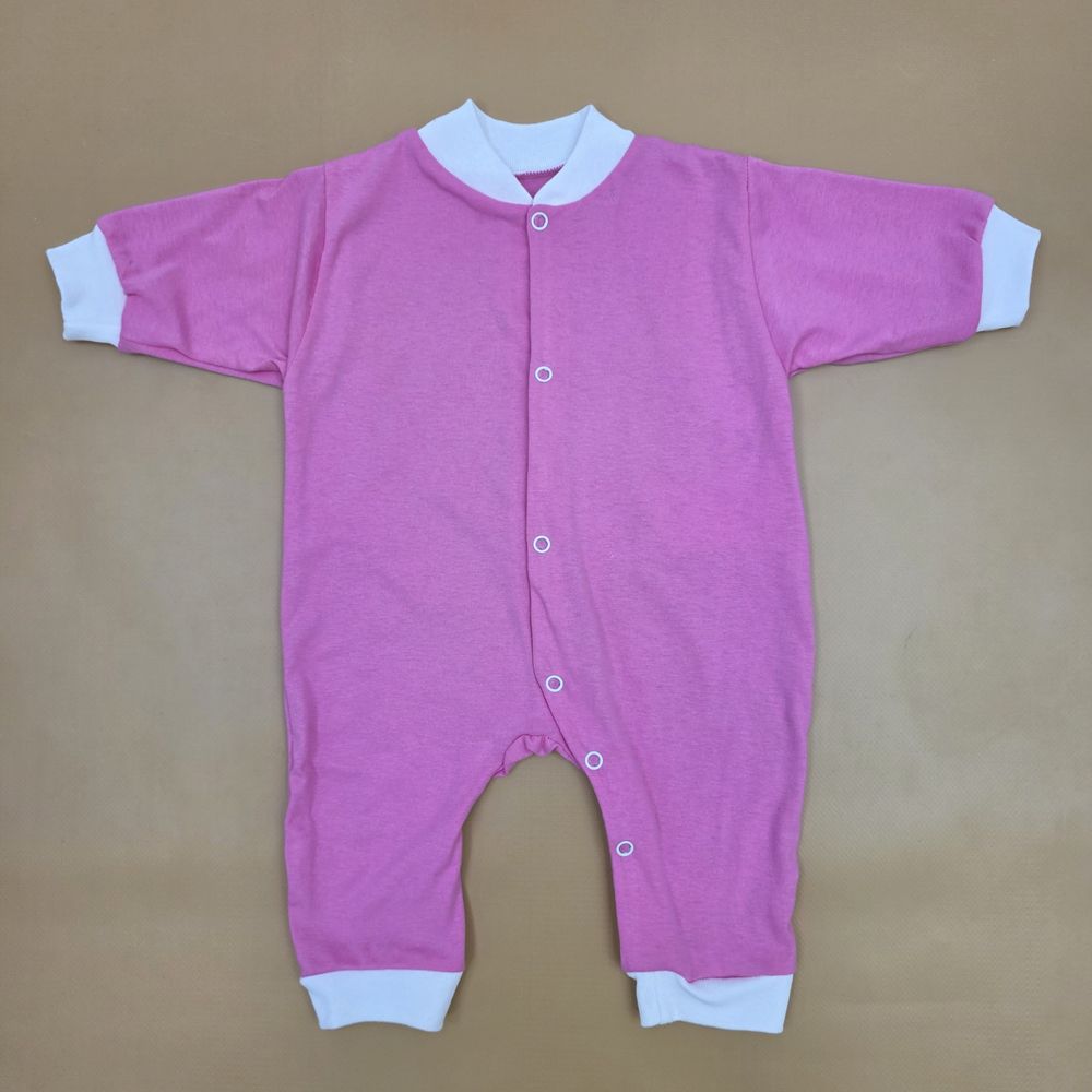 Комбинезон №7 (кулирка, кнопки спереди и снизу, открытые ручки и ножки) артикул анонс 0359-62МД