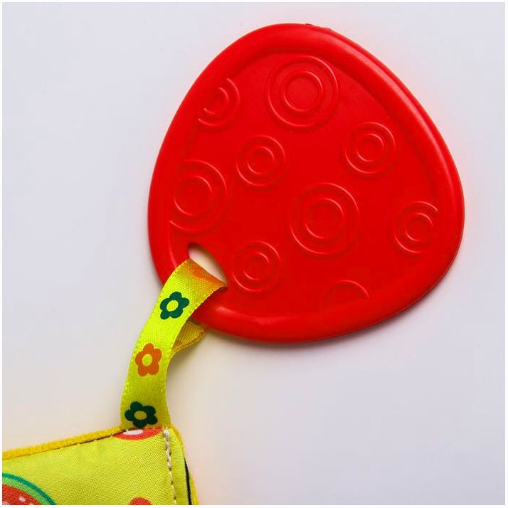 № 5358987 Игрушка - шуршалка «Петелька», желтый