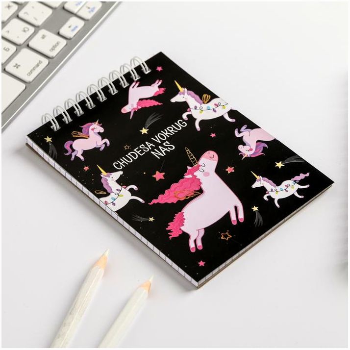 № 4446667 Блокнот А6 на гребне 40 л. 