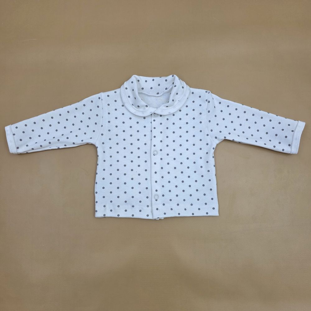 Кофточка №1 (интерлок, на кнопках, с воротничком) артикул анонс 0728-62МД