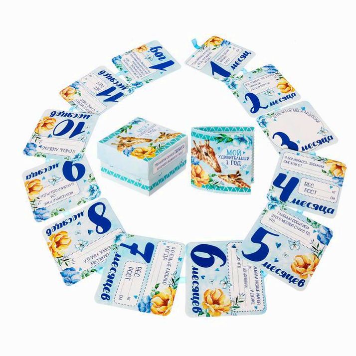 Набор фоторамок на ленте в коробке 