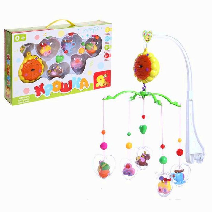 Музыкальный мобиль «Солнышко. Бегунки», МИКС артикул анонс 694026
